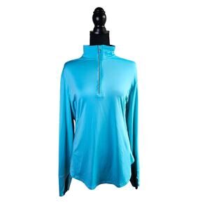 Womens Legendary Whitetails Plus Size XXL Activewear Top Trailblazer Aqua Blue